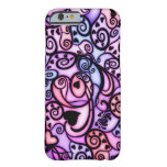 Heart Beats Singing, Stained Glass Style Barely There Iphone 6 Case at Zazzle