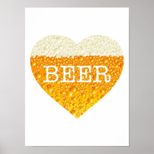 Heart Beer Poster
