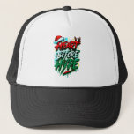 HEART BEFORE HYPE Christmas Graffiti cool Trucker Hat