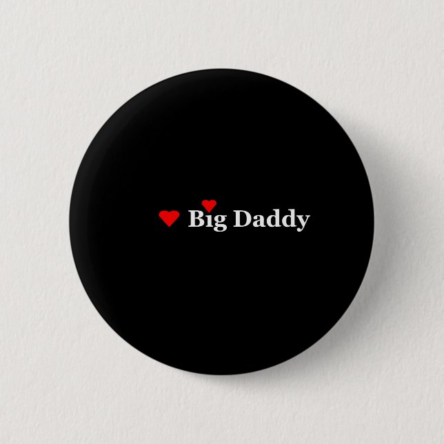 Heart Big Daddy Button (Front)