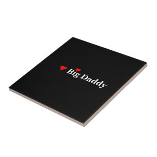 Heart Big Daddy Ceramic Tile