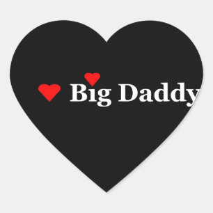 Heart Big Daddy Sticker