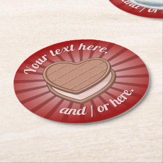 Heart Biscuit Coaster