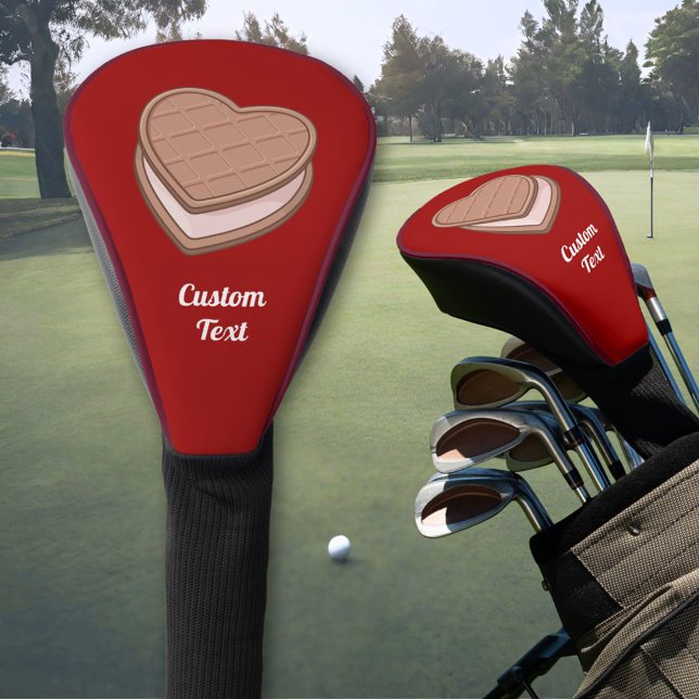 Heart Biscuit Golf Head Cover (Creator Uploaded)