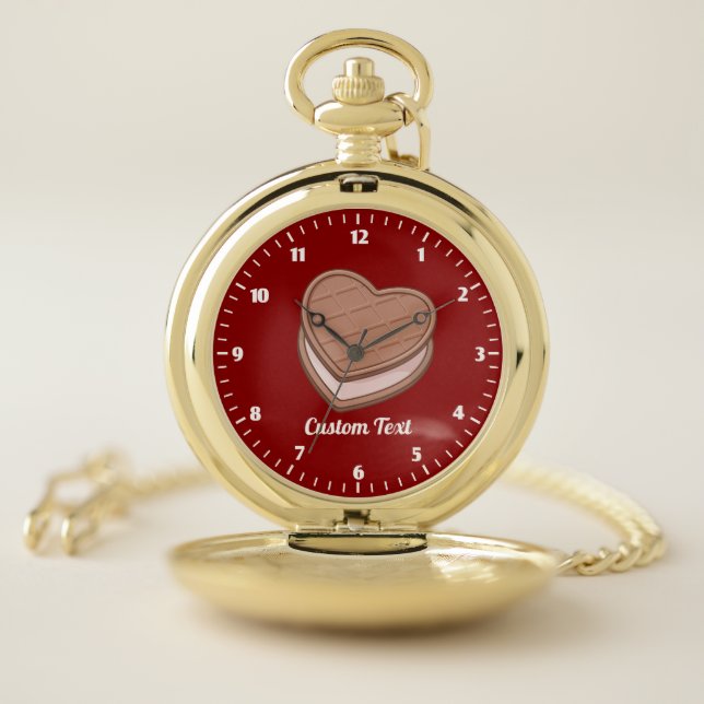 Heart biscuit pocket watch (Inside)