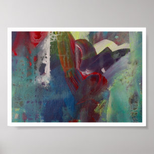 Heart Bits 5x7 Original Art Print