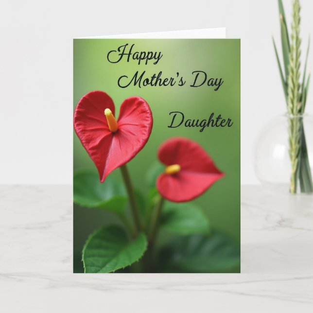 Heart Bloom Mothers Day Card (Front)