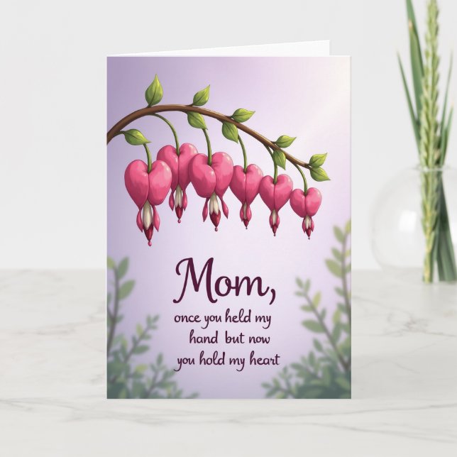 Heart Blossom Mothers Day Card (Front)