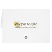 Heart Blossoms Card (Back Horizontal)