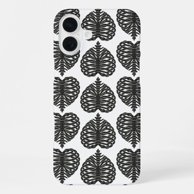 Heart Bones Iphone Case (Back)