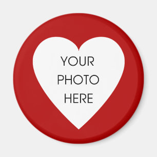 Heart Border Magnet - Template