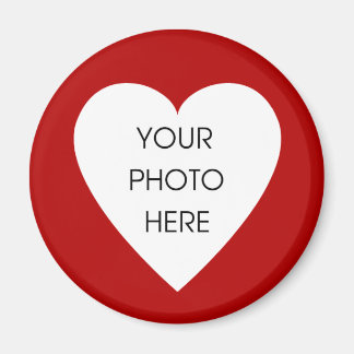 Heart Border Magnet - Template