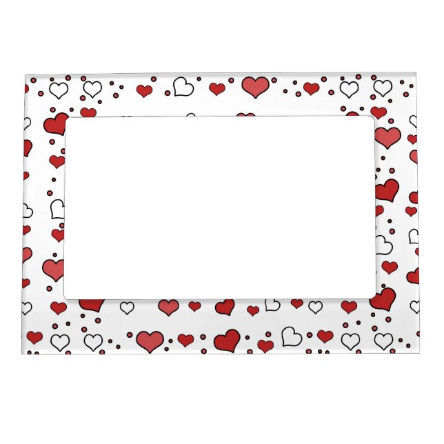Heart Border Magnetic Frame (Front)