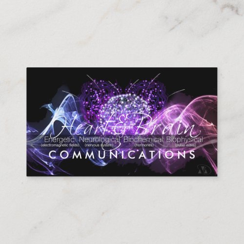 Heart  Brain Communication Business Card