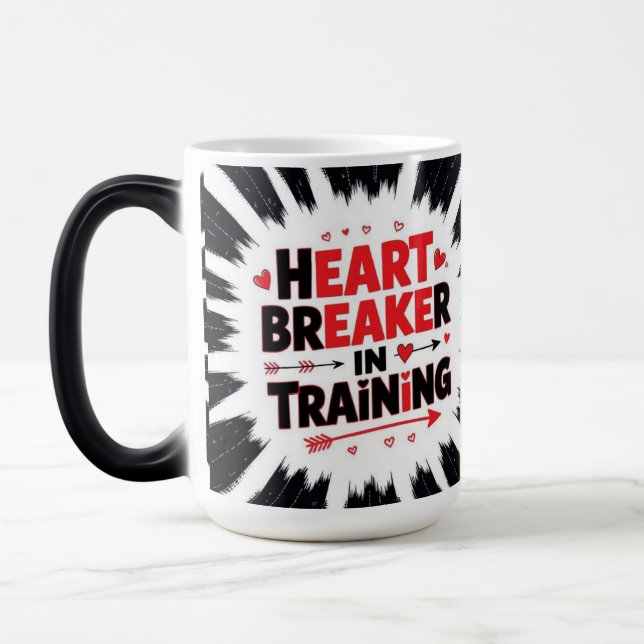 Heart breaker in training  color morph mug  (Left)