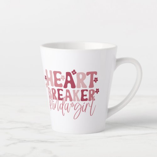 heart breaker latte mug