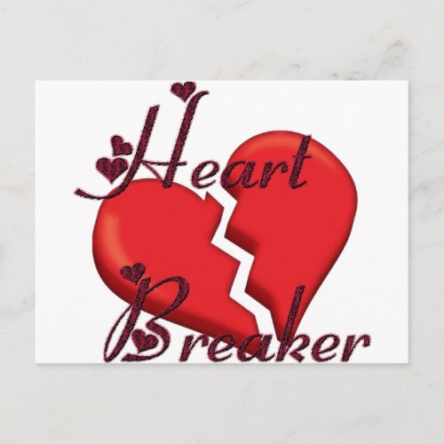 Heart Breaker Postcard