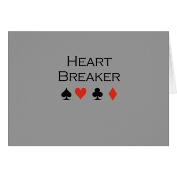 Heart Breaker T-shirt by Shirtuosity at Zazzle