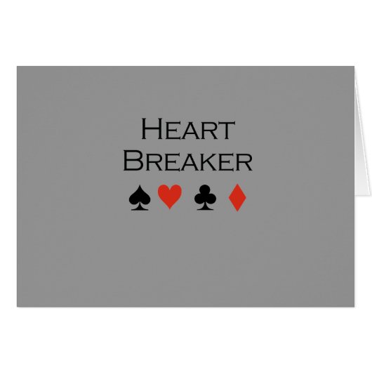 Heart breaker T-shirt (Front Horizontal)