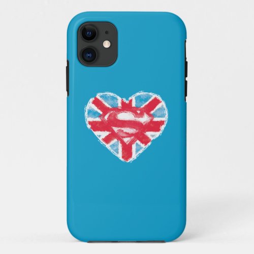Heart British S_Shield iPhone 11 Case