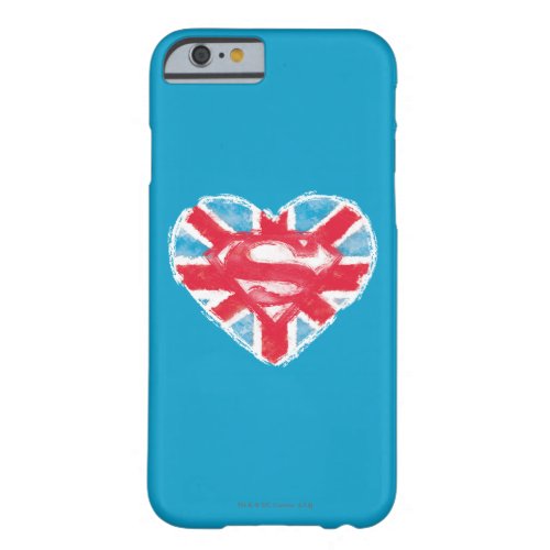 Heart British S_Shield Barely There iPhone 6 Case