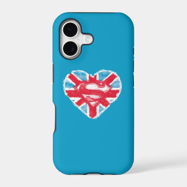 Heart British S-Shield Iphone Case (Back)