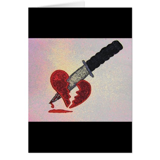 Heart Broken Cards (Front)