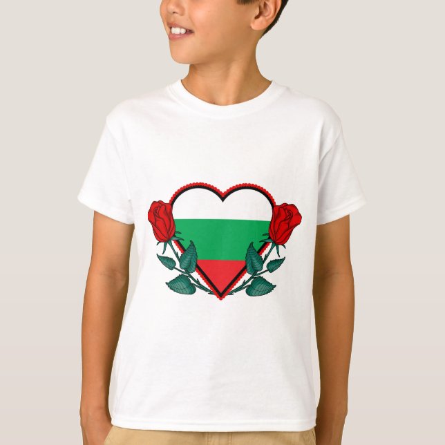 Heart Bulgaria T-Shirt (Front)