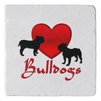 Heart Bulldogs Trivet