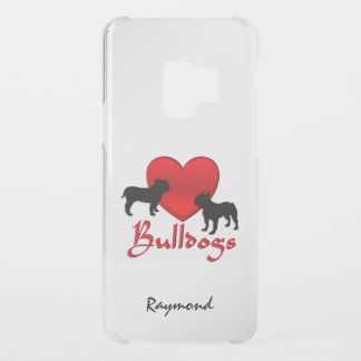 Heart Bulldogs Uncommon Samsung Galaxy S9 Case