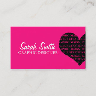 Heart Business Card