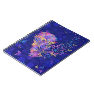 Heart Butterflies Notebook