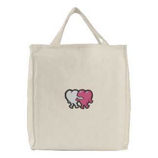 Heart Butts Arm in Arm Tote