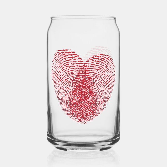 Heart Can Glass (Front)