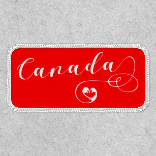 Heart Canada, Canadian Flag Patch