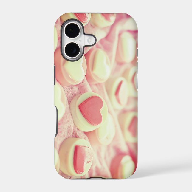 heart, candy, dessert iphone case (Back)