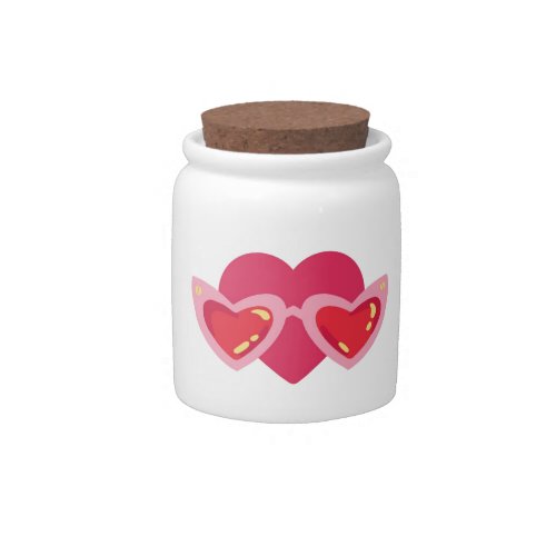 Heart Candy Jar