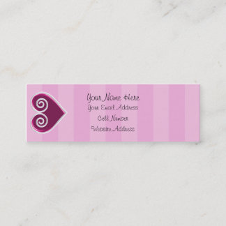 Heart Candy Skinny Profile Card