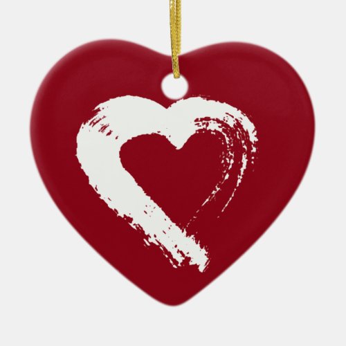Heart Car Ornament