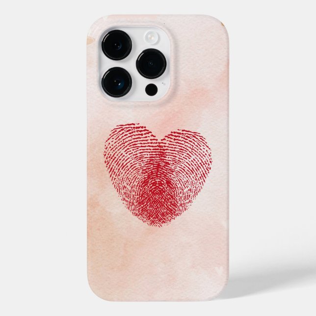 Heart Case-Mate iPhone Case (Back)