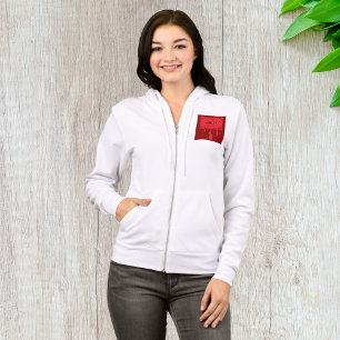 Heart Cassette Tape with Melting Drips Hoodie