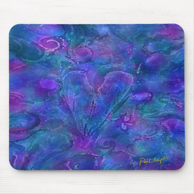 Heart Centered Mouse Pad (Front)