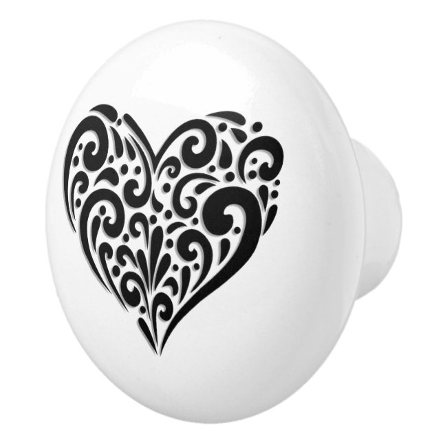Heart Ceramic Knob (Right)