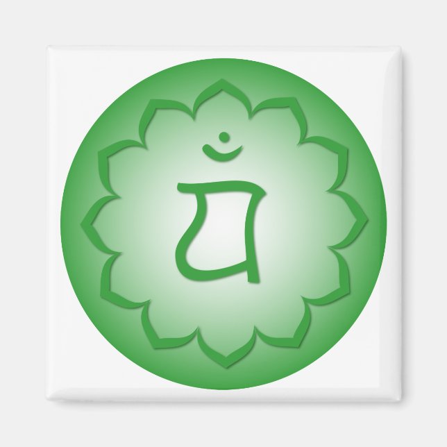 Heart Chakra - Anahata Magnet (Front)
