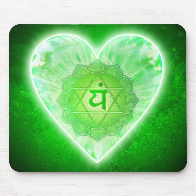 Heart Chakra Mousepad (Front)