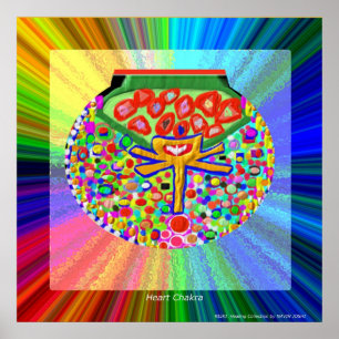 Heart Chakra Poster