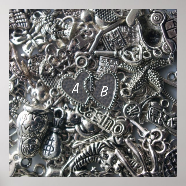 Heart charms poster (Front)