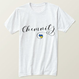 Heart Chemnitz, I Love Chemnitz, Germany T-Shirt