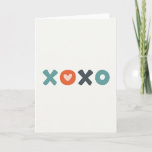Heart Circle Xoxo Love Card