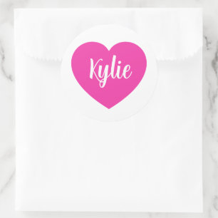 Heart  classic round sticker